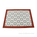 Customized non-stick fiberglass silicone macaron baking mat